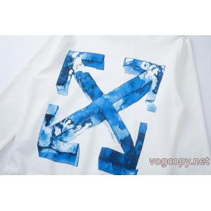 offwhite25ss新型矢印460グラム連帽パーカー
