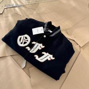 OFF WHITE腕章ミツバチ貼りタオル刺繍野球ウェアコート
