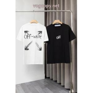 ブランド コピー s 級ブランドギフト包装無料 定番人気 映え度MAXOff-WhiteTシャツ