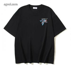 2026SS秋冬　人気モデル 限定価格 爽やかマルチ半袖TシャツOff-White偽物 ブランド