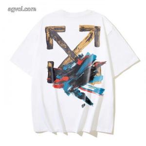 2026SS秋冬　人気モデル 限定価格 爽やかマルチ半袖TシャツOff-White偽物 ブランド