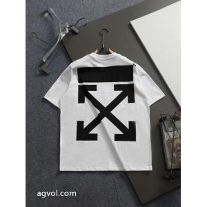 Tシャツ大人気コラボ商品 人気掲載 カップルで共有したい偽 ブランドOff-White