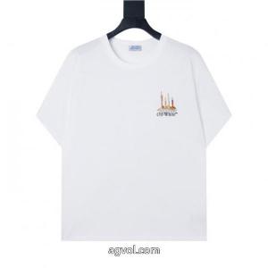 Off-Whiteブランド コピー 通販最高級 大注目！  型崩れしにくい半袖Tシャツ