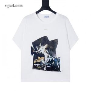 最安値2026 大人の色味 魅力を放つ半袖TシャツOff-Whiteブランド スーパー コピー 優良店