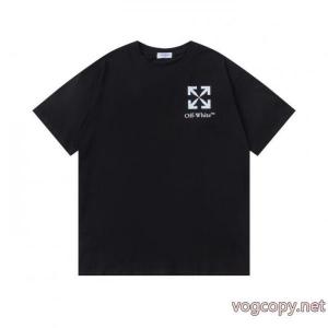 偽物 通販 人気の商品 大人フェミニン 高級感ある半袖TシャツOff-White