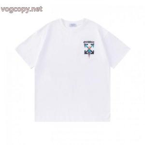 防寒性に優れた 一流の憧れブランド 新作限定極上エレ女スーパー コピー 品Off-White半袖Tシャツ