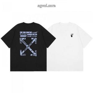 カラーリング素敵な 最新商品即完売必至 超大特価Off-White半袖Tシャツ偽物 ブランド