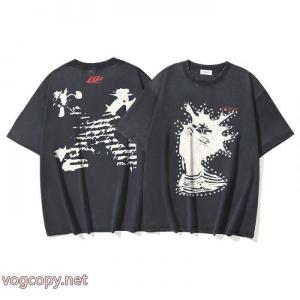 ブランド スニーカー 激安オフホワイト半袖Tシャツレビュー高い 新作入荷品質保証 人気話題