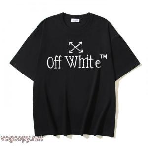 Off-White半袖Tシャツ相性の良い 極美品 新作アイテムブランド コピー 品