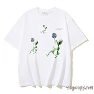 Off-White緊急大幅値下げ！ 最新作入荷 高級感のあるデザイン半袖Tシャツ偽物 通販