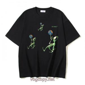 Off-White緊急大幅値下げ！ 最新作入荷 高級感のあるデザイン半袖Tシャツ偽物 通販