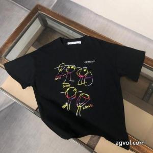 品質保証最新作 大人シンプルな 価格セール半袖シャツOff-White オフホワイト激安 ブランド