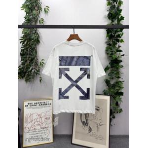 半袖Tシャツ数量限定新品 SS26オシャレ 雑誌掲載アイテム Off-White偽 ブランド