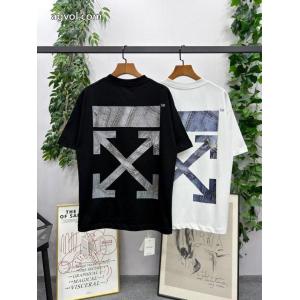 半袖Tシャツ数量限定新品 SS26オシャレ 雑誌掲載アイテム Off-White偽 ブランド