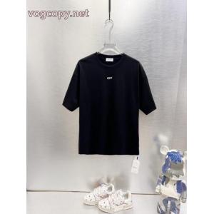SS26オシャレ お買得 希少性の高い通販 ブランド半袖Tシャツオフホワイト