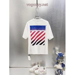 SS26オシャレ お買得 希少性の高い通販 ブランド半袖Tシャツオフホワイト