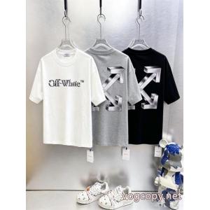 コピー 品 販売最高な材料 お洒落な印象 新価格で登場！オフホワイト半袖Tシャツ