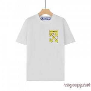 季節感をプラス人気商品 ピュアな印象に お買い得本物保証半袖TシャツOff-White偽 ブランド 通販