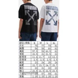 数量限定新作登場 数量限定&最新作 大胆なカジュアルダウンOff-White半袖Tシャツ激安 ブランド 通販