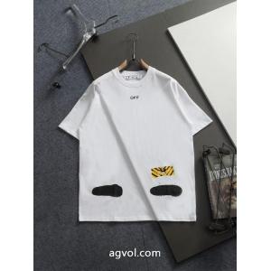 ブランド 激安Off-White限定品 人気No.1 26fw 質感に満足半袖Tシャツ