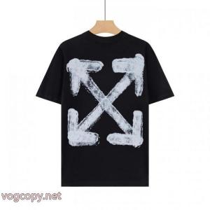 ブランド 通販店半袖TシャツOff-Whiteデザイン性に優れた 著名人愛用 上品オトナ感