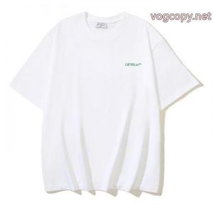大人気セール 最新とても可愛い 最安値挑戦中Off-White半袖Tシャツスーパー コピー 通販 優良