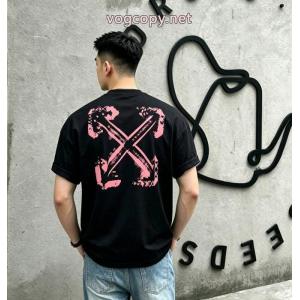 通販 ブランド半袖TシャツOff-White数量限定先行入荷 大人ぽっく魅せる 早者勝ち