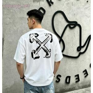 通販 ブランド半袖TシャツOff-White数量限定先行入荷 大人ぽっく魅せる 早者勝ち