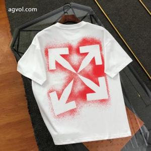 爆発的通販 魅惑 新作表情変わるOff-White半袖Tシャツ 2026ブランドコピー