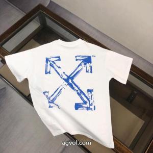 激安 通販 ブランド大人の色味 高感度アイテム 新作限定Off-White半袖Tシャツ