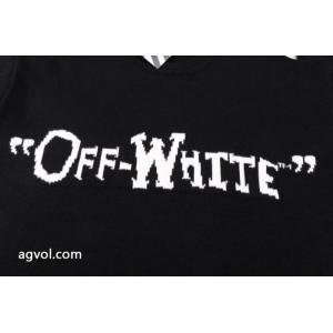 Off-Whiteセーター国内在庫有 ギフト最適 2026トレンド先取りブランド アクセサリー 激安