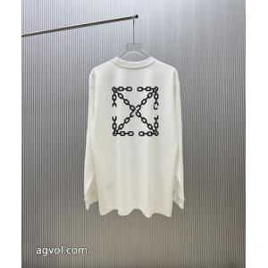 コピー ブランド 通販長袖Tシャツ2026年度 爽やかな色合い 最新入荷Off-White