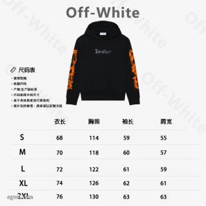 Off-White/2026限定アーティストスケッチ落書きロゴキャップパーカー