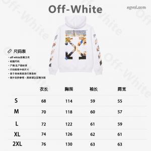 Off-White/2026限定フィギュア油絵ロゴキャップパーカー