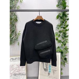 OFF-white立体バッグタイプクルーネックセーター男女同型