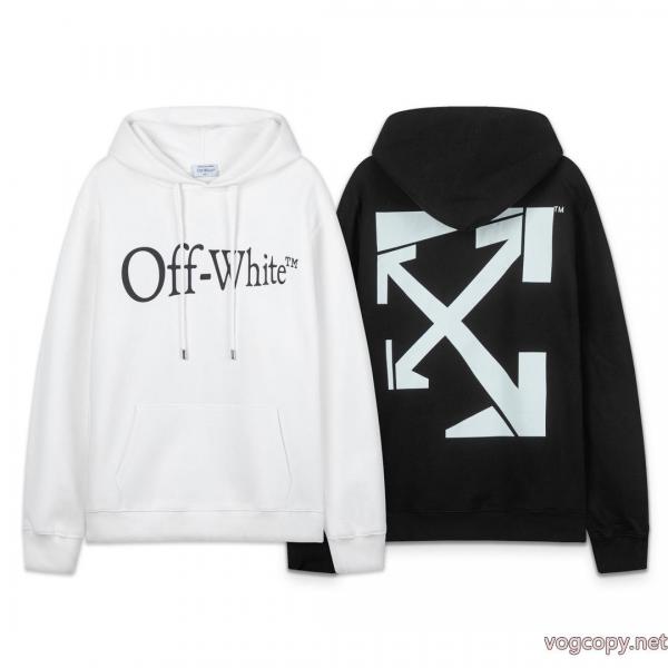 offwhite25ss新型不規則矢印460 gゆったり版フードパーカー 0 