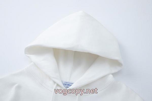 off white 25 ss新型フィギュア460 gゆったり版キャップ付きパーカー 4