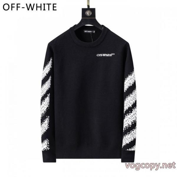 今年発売 韓国ファッション お得新品ブランド スニーカー 激安Off-Whiteセーター 3