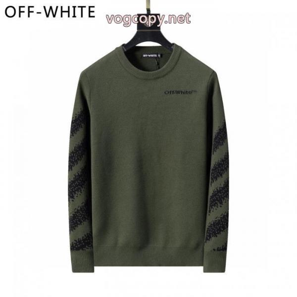 今年発売 韓国ファッション お得新品ブランド スニーカー 激安Off-Whiteセーター 5
