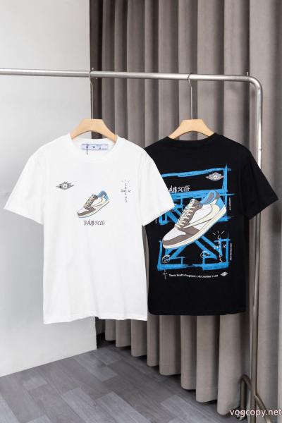 再入荷！ 最安値！  ユニセックスで定番のTシャツブランド コピー 激安Off-White 0 