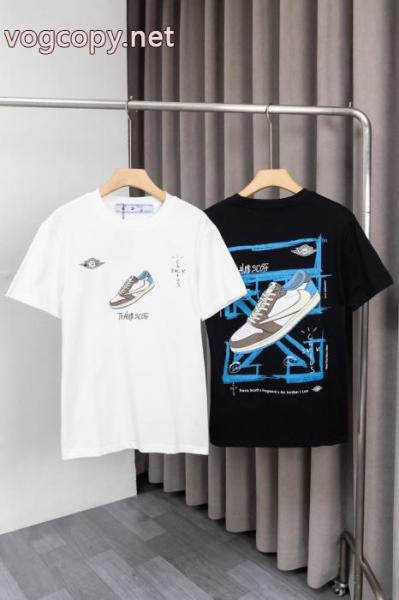 再入荷！ 最安値！  ユニセックスで定番のTシャツブランド コピー 激安Off-White 5 