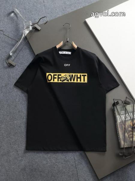 Tシャツ大人気コラボ商品 人気掲載 カップルで共有したい偽 ブランドOff-White 5 