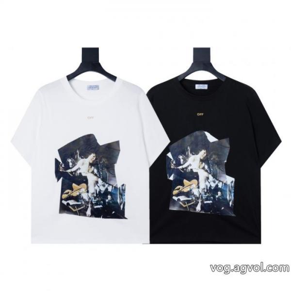 最安値2026 大人の色味 魅力を放つ半袖TシャツOff-Whiteブランド スーパー コピー 優良店 0
