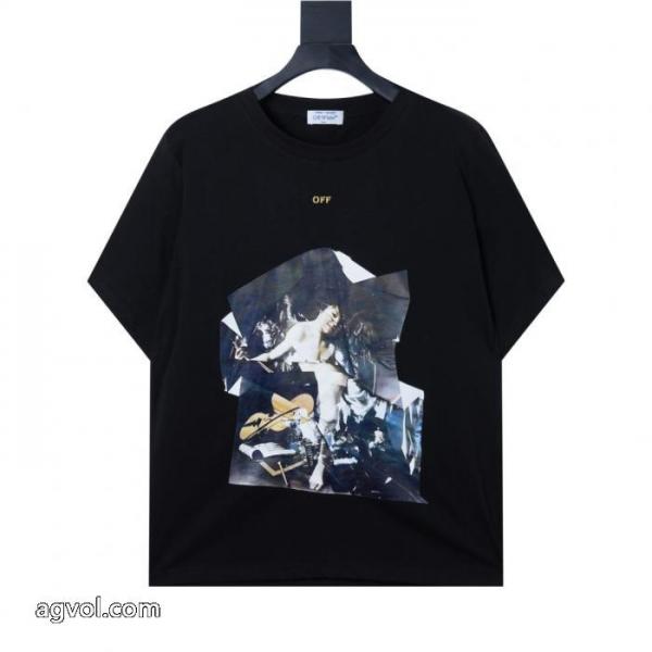 最安値2026 大人の色味 魅力を放つ半袖TシャツOff-Whiteブランド スーパー コピー 優良店 5
