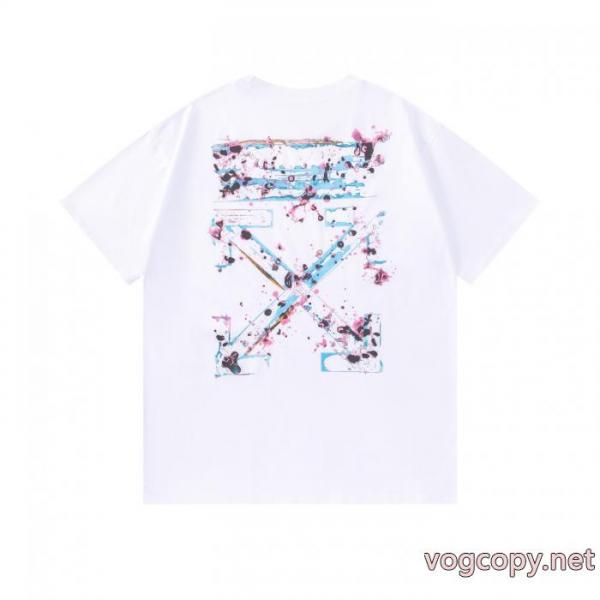 デザイン高い 売り切れ続出!激安限定 お値段最低!半袖Tシャツブランド コピーオフホワイト 2