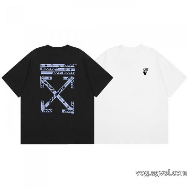 カラーリング素敵な 最新商品即完売必至 超大特価Off-White半袖Tシャツ偽物 ブランド 0