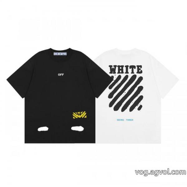 偽 ブランド 購入半袖TシャツOff-White大人気開催中！ 先行予約販売 激安大特価最新作 0 