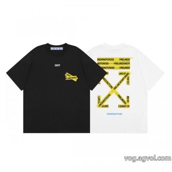 ブランド 品 激安 通販半袖Tシャツ注目なアイテム 肌触りのいい 新価格で登場!Off-White 0