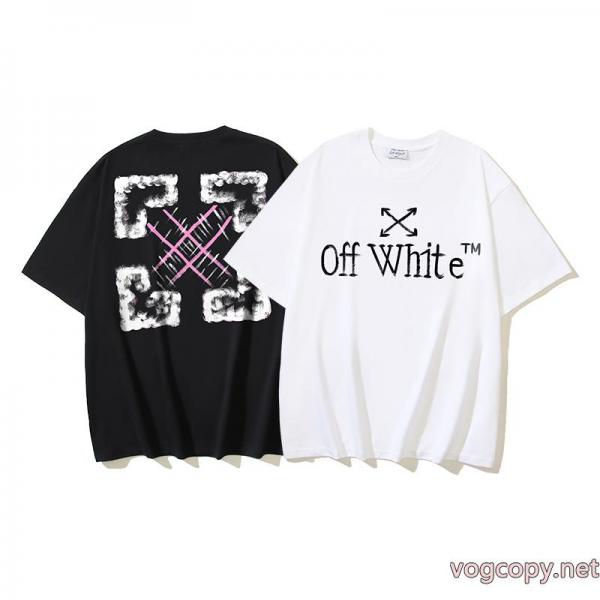 Off-White半袖Tシャツ相性の良い 極美品 新作アイテムブランド コピー 品 0