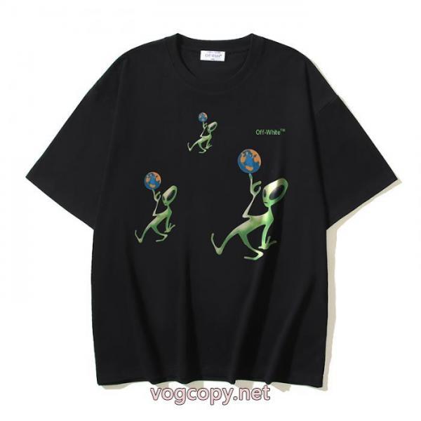 Off-White緊急大幅値下げ! 最新作入荷 高級感のあるデザイン半袖Tシャツ偽物 通販 2